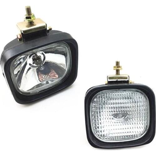 Pair 12v 55w 24v 70w Halogen headlamp 4x4 Car truck trailer RV Forklift Tractor SUV ATV Fog light Auxiliary headlight Accessory