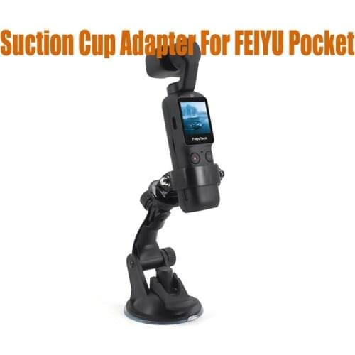 Suction Cup Adapter Glass Holder Mount For FEIYU Pocket handheld camera For GoPro Hero 5 6 7 For ZHIYUN Sport Camera Accessories