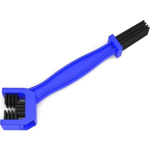 Motorcycle Mountain Bike Bicycle Scooter Double-end Chain Cleaning Brush Cycle Chain Brush Motorbike Chain Clean Tool