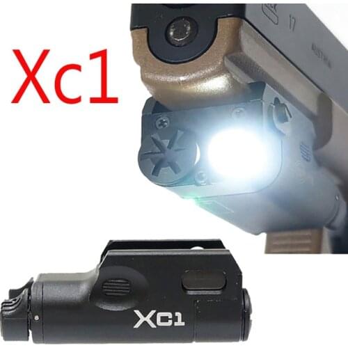 High Lumens Tactical Surefir XC1 Pistol Gun Light MINI LED Weapon Light Lanterna Airsoft Flashlight For GLOCK 17 18C 19