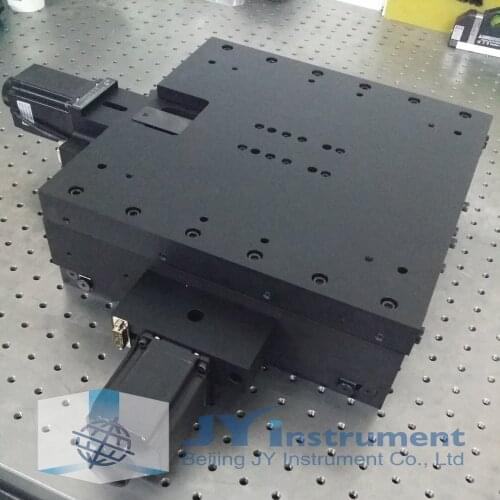 Heavy Loading Motorized XY Stage with 170x170mm travel range