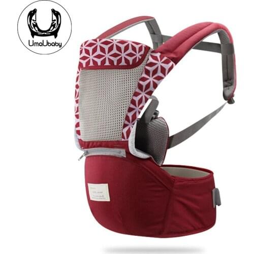 UmaUbaby Ergonomic Baby Carrier Multifunctional Baby Waist Stool Double Shoulder Strap Kangaroo Baby Wrap Sling Baby Accessories