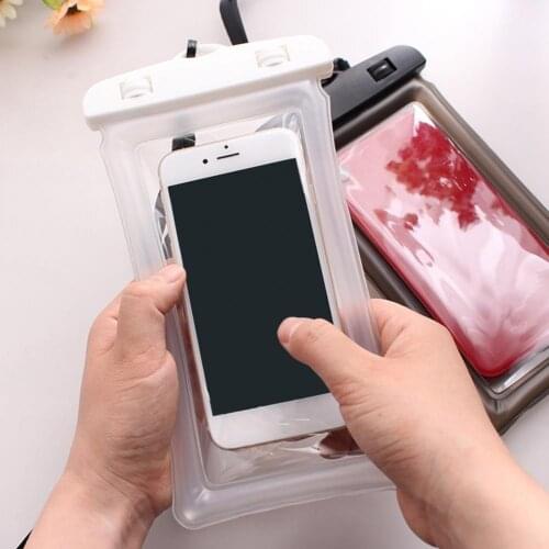 Universal T Floating Mobile Phone Clear Waterproof Dry Pouch Phone Cover Underwater Photography Touch Screen Phone Case