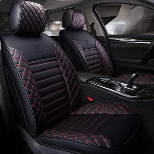 High Quality PU Leather car seat cover for Chery A13 Very Celer fulwin/Chevrolet Sail 3 / ( Front + Rear ) 5-seat Seat cushion