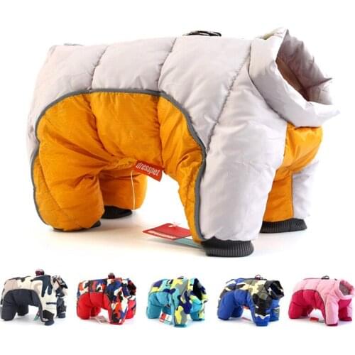 Winter Pet Dog Clothes Super Warm Jacket Thicker Cotton Coat Waterproof Small Dogs Pets Clothing For French Bulldog Puppy