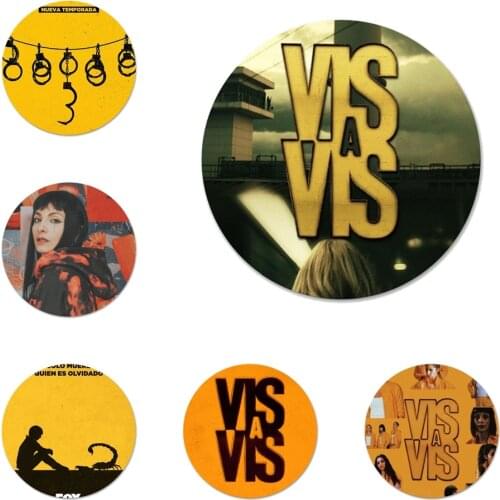 Vis a Vis Zulema Zahir Badge Brooch Pin Accessories For Clothes Backpack Decoration gift