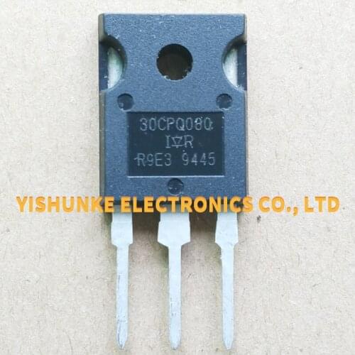 10PCS 30CPQ080 30CPQ080PBF 30CPQ150 40CPQ100 60CPQ150 40CPQ080 TO-247 30A 800V Schottky Rectifier