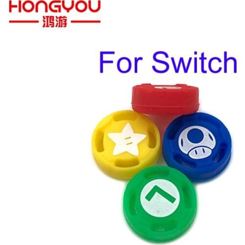 100pcs Thumb Grip Silicone For Nintend Switch NS Rocker cap for Nintendo Switch Joy-Con Controller