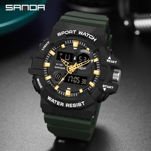 BASID Brand Mens Sports Business Fitness Watch Man G Style LED Digital Wristwatches Waterproof Swimming Shock Military Watches