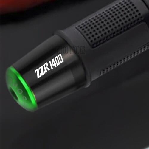 For Kawasaki ZZR1400 2006-2016 2017 2015 2014 2013 2012 2011 2010 Motorcycle CNC Handlebar Grips Bar End Plug Caps Accessories