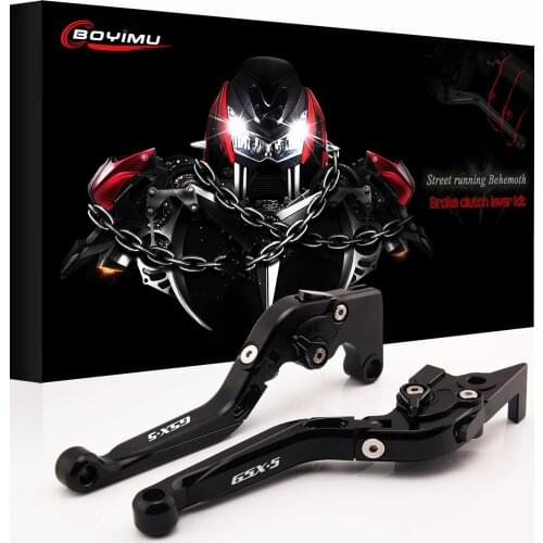 For SUZUKI GSXS750 GSX-S750 GSX S750 GSX-S 750 2011-2021 Motorcycle Folding Extendable Brake Clutch Levers 15 Colors