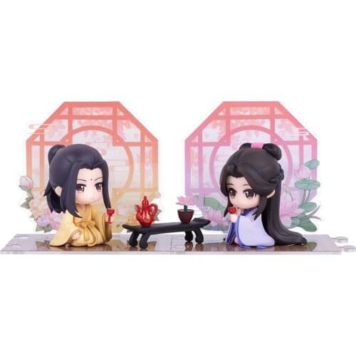 Pre-Sale Anime Grandmaster of Demonic Cultivation Action Figures Jin Zixuan Jiang Yanli Q Version Model Hand-Made Pvc Toy Gift