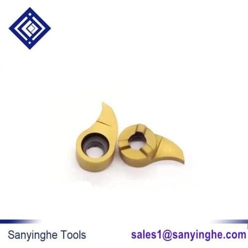 Cuchillo de ranura profunda con orificio interno pequeño Cortador de cuchillas de coma profundo de corte grande