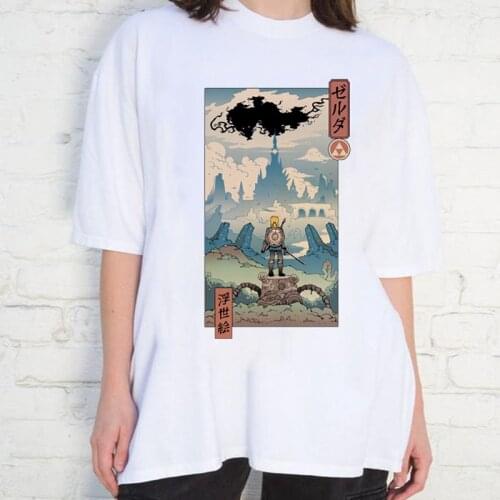 The Legend Japan Style game tshirt Aesthetic Harajuku woman tshirts clothes Short Sleeve O-Neck Tops Tee Fashion birthday gift