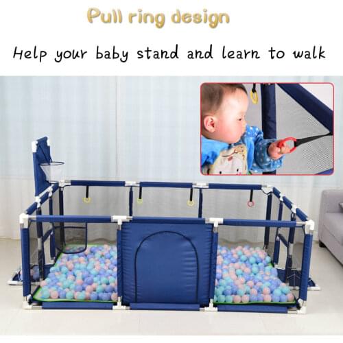 Big Children Playpen Kids Safety Barrier Baby Playpen For Child Pool Balls Newborn Fence Playpen For Baby Pool