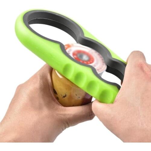 Jar Opener, Easy Grip Bottle Opener Twist Off Lid Quick Opening Cooking Everyday Use for Weak Hands and Arthritic