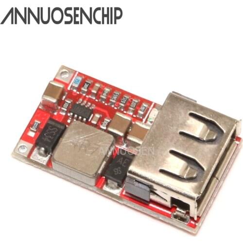 USB Charger Step Down Module DC-DC Step Down Converter Car Power Supply Module Efficiency Buck Module 6-24V 24V 12V To 5V 3A
