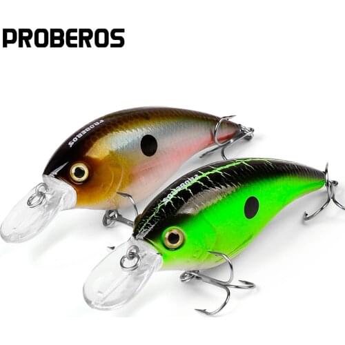 PROBEROS Fishing Lure 9cm-17g Minnow Hard Bait Wobbler Artificial Bass Lure CrankBait With 4# Hook Topwater Trout Tackle