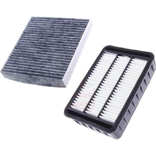 Cabin Air Filter 2Pcs For Citroen C4 Aircross 1.6L 2.0L 2009-2019/C-Crosser Enterprise 2.2HDi 2.416V 2009-19 External Air Filter