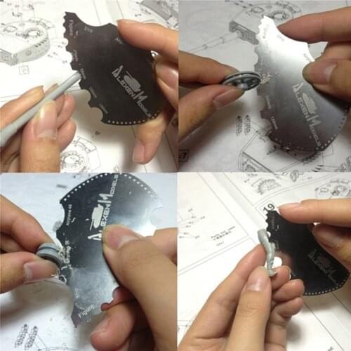  Parting Line Scraper Hand Tools ALEXEN Models for All Scale Gundam Model Kits