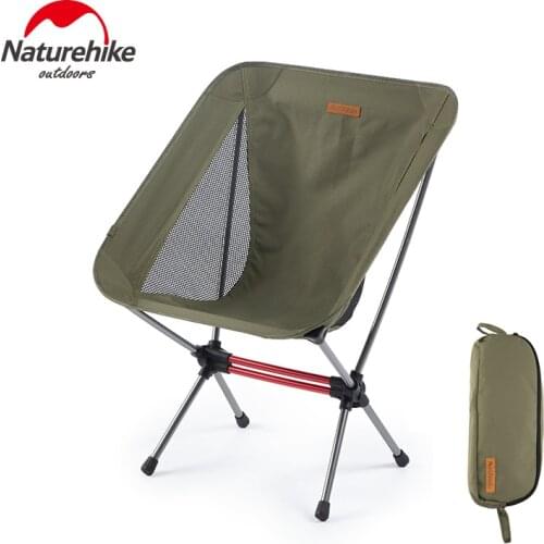 Naturehike 2021Camping Chair Ultralight Portable Folding Chair Travel Backpacking Relax Chair Picnic Beach Outdoor Fishing Chair