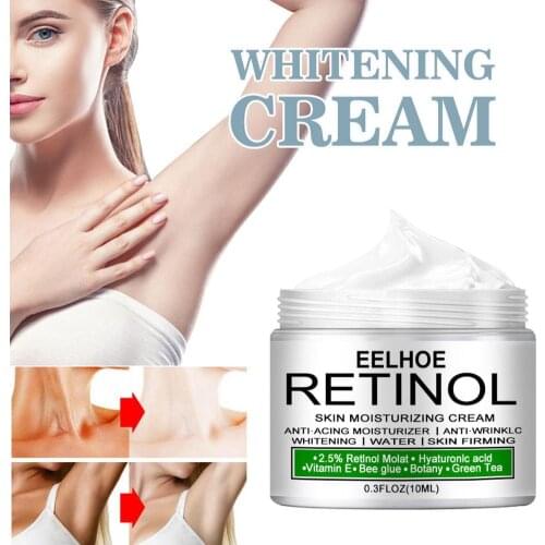 VE Hyaturonlc Acid Collagen Moisturizing Whitening Cream Underarm Knee Private Part Body Brightening Skin Care Bleaching Cream