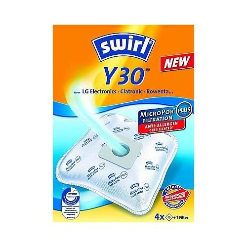 SWIRL Y30 4 bags vacuum cleaner LG TURBO V3310 CLATRONIC BS1224