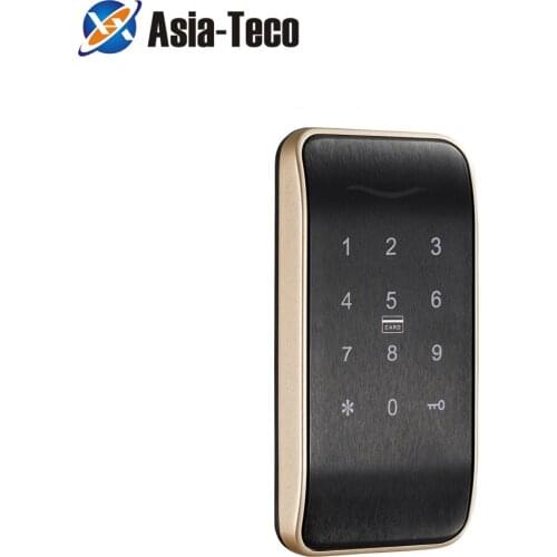 Password Card Locker Lock Gold Silver Black Color Optional Sauna Library Gym Lock