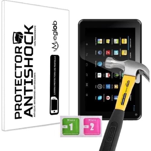 Screen protector Anti-Shock Anti-scratch Anti-Shatter compatible with Airis Tablet OnePAD 741 (TAB741)