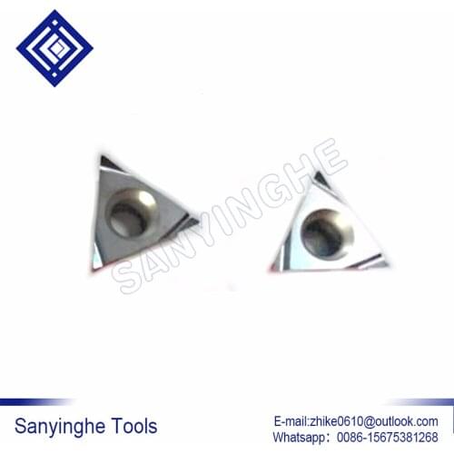Free shipping high quality sanyinghe 10pcs/lots TPGH110302L M18/TPGH110304L M18 cnc carbide turning inserts