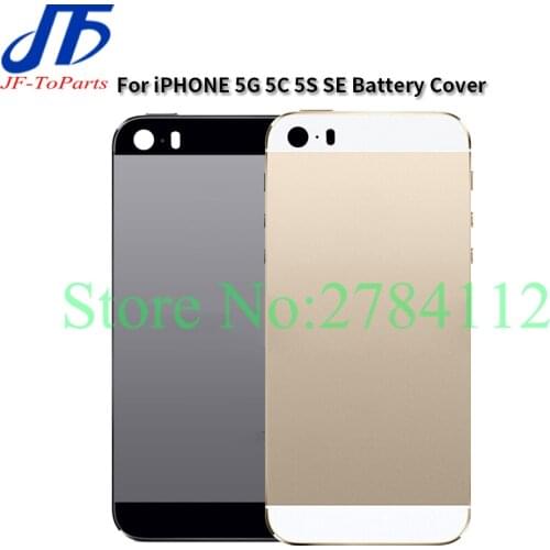 10pcs Best Quality For iphone 5 5G 5S SE 5C Back Glass Middle Frame Chassis Full Housing Assembly Battery Cover door