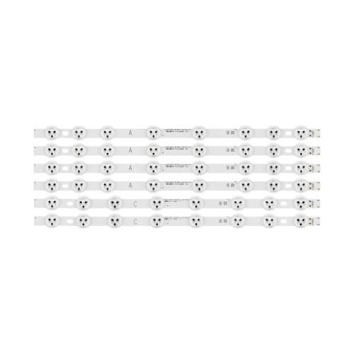 100% New 6pcs/Kit LED strips for VESTEL 42FA5000 42FA8000 VOX LED 42880 VES420UNDL 2D N03 42 VNB Reduced A TYPE REV0.1 30085178