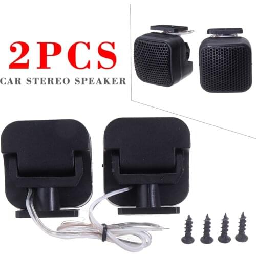 2pcs Car Audio Horns Vehicle Portable Tweeter 97db For Car Speaker Tweeters Speakers Sound Accessories Parts