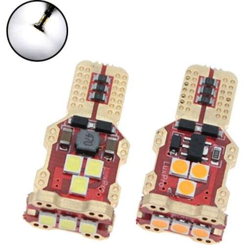 2 Pcs 12V Hight Brightness T15 3030 9Smd Car Led Brake Lights High Power W16W 912 921 No Error Car Led Lamps Tail Bulbs Canbus