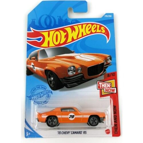 2021-179 Hot Wheels Cars 70 CHEVY CAMARO RS 1/64 Metal Diecast Cars Collection Kids Toys Vehicle For Gift