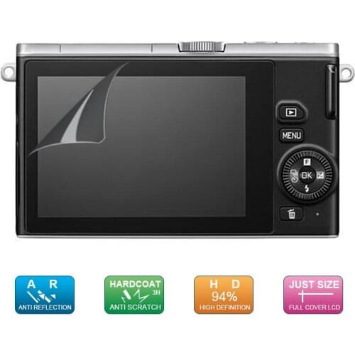 6pcs, 3pack) LCD Guard Film Screen Display Protector for Nikon 1 J5 / 1 J4 / 1 V3 J3 S2 Digital Camera