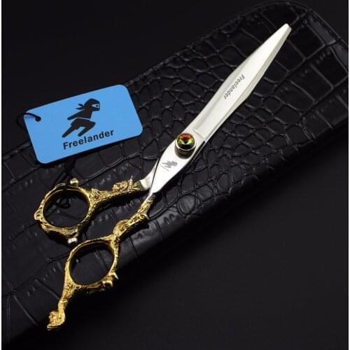 High Quality 7 Inch Professional Pet Grooming Scissors, Gold Cutting Scissors For Dog/Cat,Pet Makas Scharen