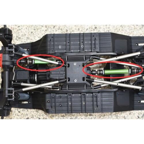 Axial axi03007 ROCK CRAWLER scx10 III axi03007 aluminum alloy cylinder + 45 steel CVD head front and rear transmission shaft