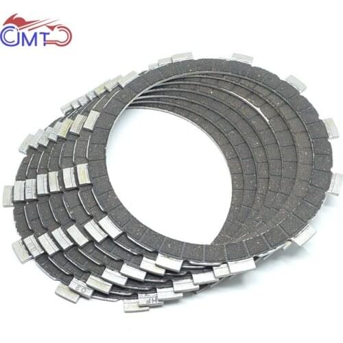 For Kawasaki Ninja ZX6 ZX600 1990-2001 ZX7 ZX750 1989-1990 Clutch Friction Disc Plate Kit 7 Pieces Set