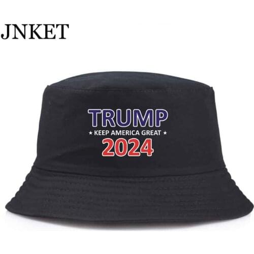 JNKET New Trump 2024 US Election Hat Unisex Fisherman Cap Bucket Hat Beach Sun Hats Outdoor Travel Hat Foldable Cap Sunhat