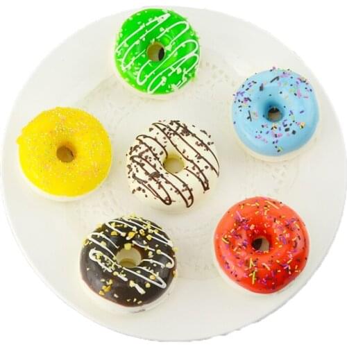 050 Simulation food model fake dessert fridge paste food bread simulation 3D magnet magnet fridge