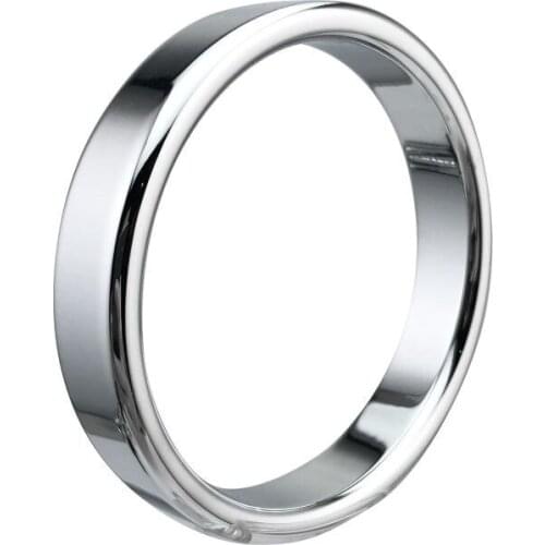 Stainless Steel Metal Cock Ring Scrotum Bondage Pendant Ball Stretcher Cbt BDSM Penis Rings Sex Toys For Men Adult Erotic