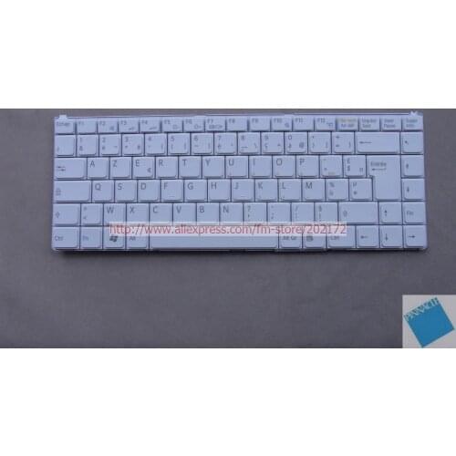 Brand New Laptop Keyboard White France 81-31105001-27 K070278B1 For SONY VAIO VGN-N VGN N series