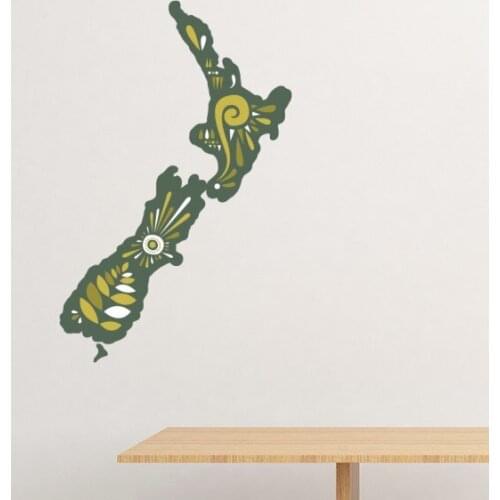 New Zealand Greenery Sunshine Island Removable Wall Sticker Art Decals Mural DIY Wallpaper for Room Decal