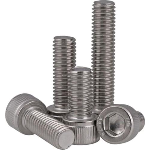 Socket Cap Screws Hex Head A4 Stainless Allen Bolts Screw M2 2.5 3 4 5