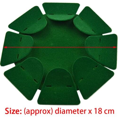 Golf All-Direction Putting Hole Cup Metal Surface Flocking for Home Office