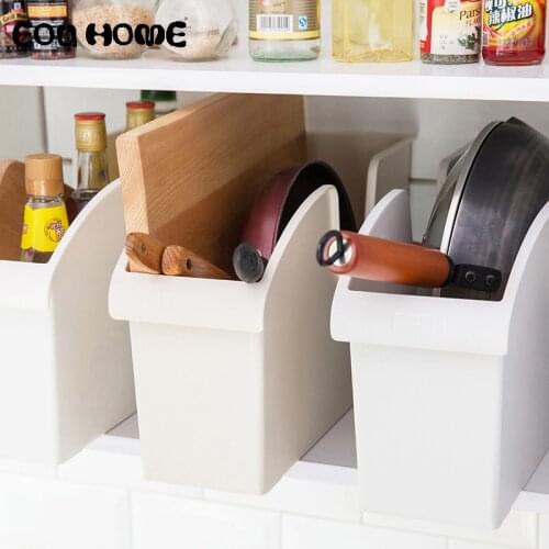 Creative Kitchen PP Material Classification Storage Box Pot Spice Racks Holders Storage Multifunction Knife Holder Tableware Box