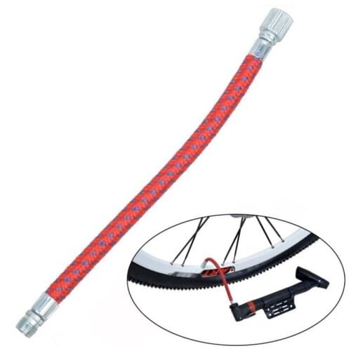 Bicycle Pump Extension Hose Tube Pipe Cord Portable Bike Pumping Service Parts Longer Use
