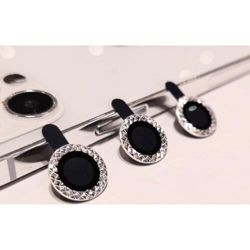 Rhinestone Camera Lens Protector Film For iPhone12 Pro Max Glitter crystal Len Protector Cover For iPhone12 Mini Glass Cover A88