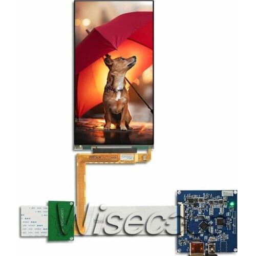 Wisecoco 6 inch 2K LCD Screen TFT Panel Mipi Display 1440p to MIPI Board diy lcd projector backlight removable LS060R1SX01